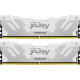 Модуль памяти для компьютера DDR5 48GB (2x24GB) 8000 MHz Renegade White/Silver Kingston Fury (ex.HyperX) (KF580C38RWK2-48)