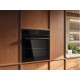 Electrolux Electric oven, 72 l, A+, display, convection, pyrolysis, telescopic guides, black (EOE8P39H)