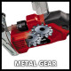 Einhell GE-GS 18/150 Li Kit cordless reciprocating saw, 18V battery, 1x2.5Ah, cutting capacity 100/80mm, stroke 20mm, weight 1.28kg (3408290K)