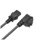 Кабель питания C13 1.8m black ColorWay (CW-CBP082-BK)