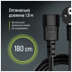 Кабель питания C13 1.8m black ColorWay (CW-CBP082-BK)