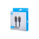 Кабель мультимедийный HDMI M to HDMI M 3.0m V2.0 4K 60Hz HP (HP_DHC-HD01-03M)