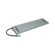 Концентратор Voltronic USB-C 12-in-1 USB-C + 2xUSB 2.0 + USB 3.0 + 2xHDMI + VGA + SD/TF + RJ45 + 3.5mm + PD 0.1m silver (YT-HTC12in1)
