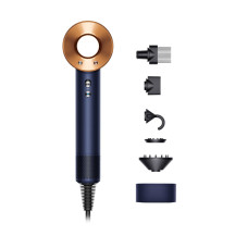 Dyson hair dryer HD07 Supersonic Prussian Blue/Rich Copper, 1600W, 3 modes, ionization, cold blowing, blue (412525-01)
