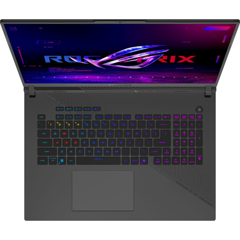 ASUS Ноутбук ASUS ROG Strix G18 G814PH-S8022 18  WUXGA IPS, AMD R9-8940HX, 16GB, F512GB, NVD5050-8, noOS, Сірий (90NR0L38-M000Y0) ASUS Ноутбук ASUS ROG Strix G18 G814PH-S8022 18  WUXGA IPS, AMD R9-8940HX, 16GB, F512GB, NVD5050-8, noOS, Сірий (90NR0L38-M000Y0)