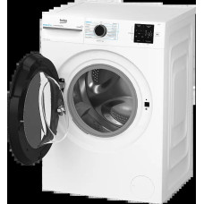 Beko Front-loading washing machine, 8 kg, 1000, A, 55 cm, display, inverter, steam, white (BM1WFSU38033WB)