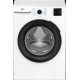 Beko Front-loading washing machine, 8 kg, 1000, A, 55 cm, display, inverter, steam, white (BM1WFSU38033WB)