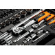 Neo Tools Набір інструменту 1/2", 1/4", CrV, 77 од. (08-915)