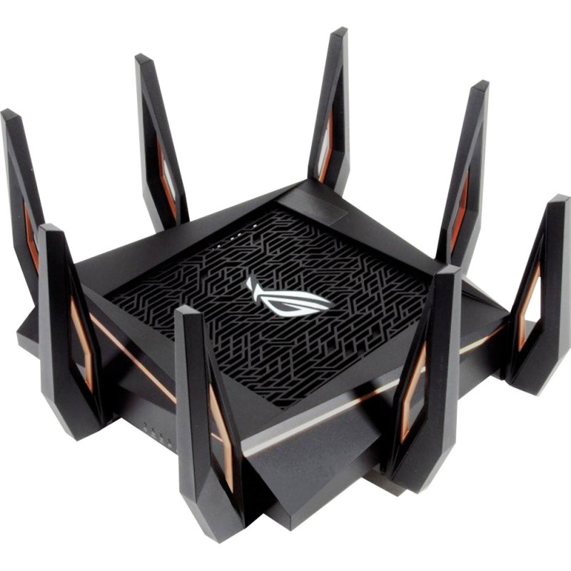 ASUS Router GT-AX11000 AX11000, 4xGE LAN, 1xGE WAN, 2xUSB3.1, MESH, EU-UK (90IG04H0-MU9G00)