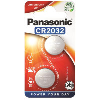 Panasonic Батарейка литиевая CR2032 блистер, 2 шт. (CR-2032EL/2B)