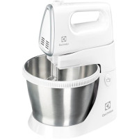 Electrolux stationary mixer 450W, nozzles-4, bowl-iron, 3.5 L, white (ESM3300)