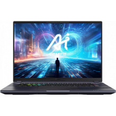 Gigabyte AORUS Notebook 16X 16.0 QHD 165Hz, Intel i7-13650HX, 16GB, F1TB, NVD4070-8, W11, black (AORUS_16X_9SG-43UAC54SH)