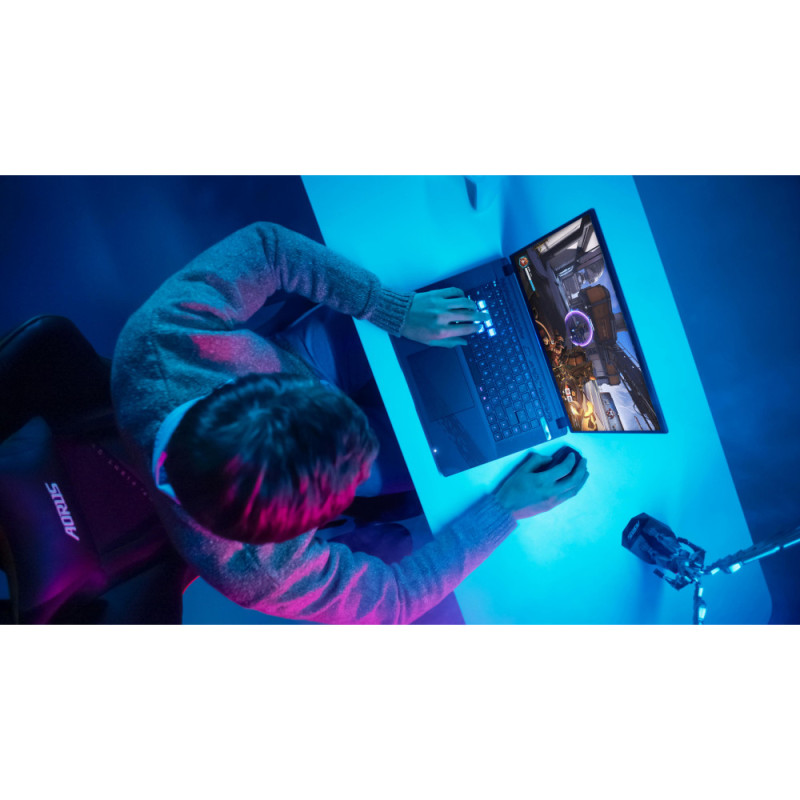 Gigabyte AORUS Notebook 16X 16.0 QHD 165Hz, Intel i7-13650HX, 16GB, F1TB, NVD4070-8, W11, black (AORUS_16X_9SG-43UAC54SH)