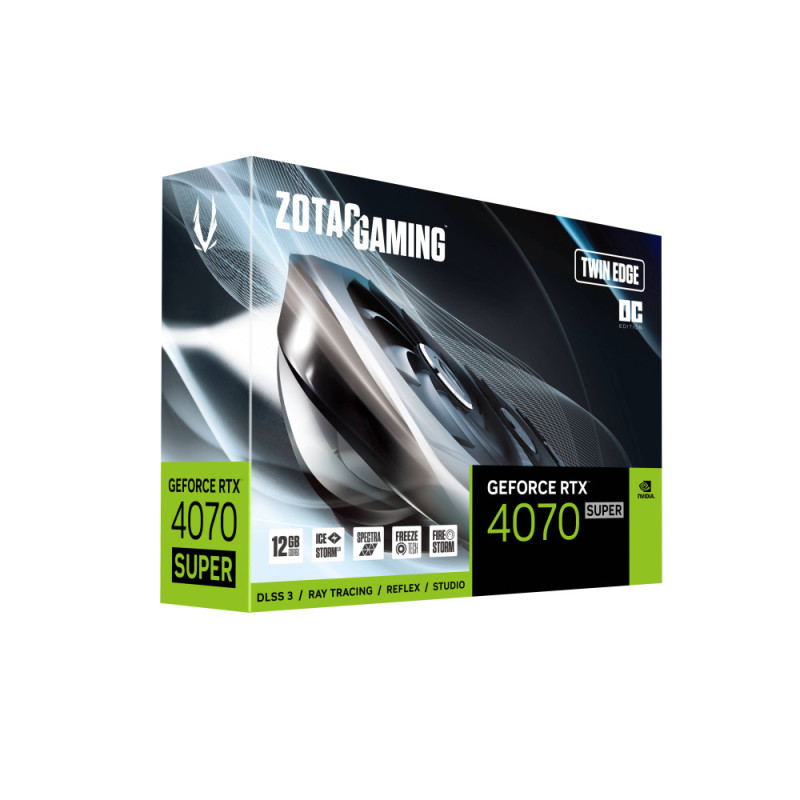Zotac Graphic Adapter GeForce RTX 4070 SUPER 12GB GDDR6X Twin Edge OC