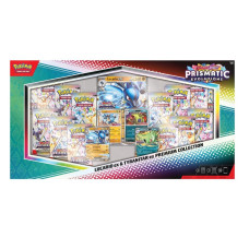 Pokemon TCG Pokemon TCG Scarlet & Violet Prismatic Evolutions Lucario Ex & Tyranitar Ex Premium Collection Box (196214130029)