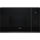 Bosch Bosch Microwave oven built-in, 20L, electronic control, 800W, display, black/inox (BFL524MH2)