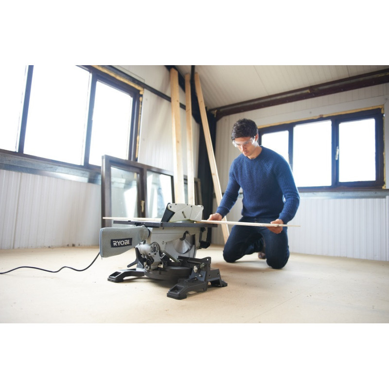 Ryobi Miter saw combined RTMS1800-G, 1800W, disc 254mm, 26.8kg (5133002152)