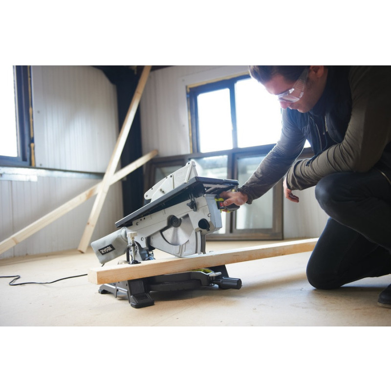 Ryobi Miter saw combined RTMS1800-G, 1800W, disc 254mm, 26.8kg (5133002152)