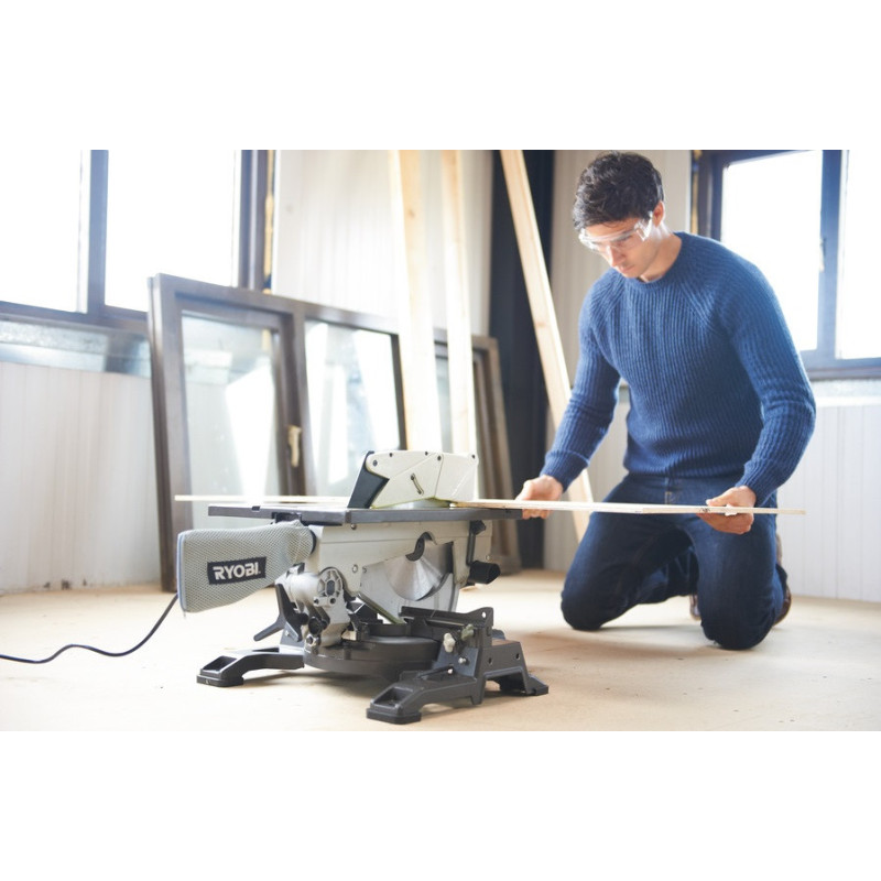 Ryobi Miter saw combined RTMS1800-G, 1800W, disc 254mm, 26.8kg (5133002152)