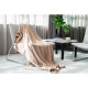 ARDESTO Flannel blanket, 200x220cm, beige, 100% polyester (ART0206SB)