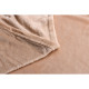 ARDESTO Flannel blanket, 200x220cm, beige, 100% polyester (ART0206SB)