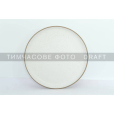 ARDESTO Dinner plate Midori, 26.5cm, ceramic, white (AR0126MW)