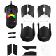 HyperX Pulsefire SAGA, RGB, USB-A, black (A2PB3AA)