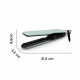 Rowenta hair straightener Thermoglide, temp. modes-5, 150-230С, display, ionization, glass ceramics, green (SF5120E0)