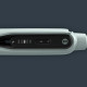 Rowenta hair straightener Thermoglide, temp. modes-5, 150-230С, display, ionization, glass ceramics, green (SF5120E0)