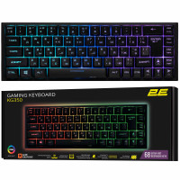 2E Gaming Клавиатура игровая KG350 RGB 68key USB Black Ukr (2E-KG350UBK)