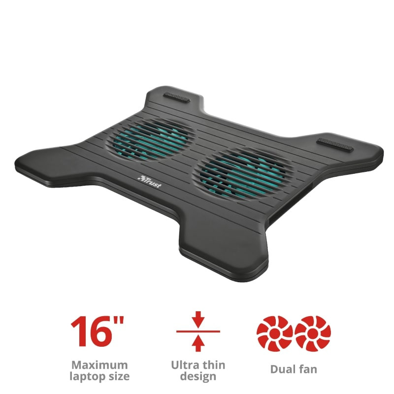 Trust Stand XSTREAM BREEZE COOLING (15.6 ) Black (17805_TRUST)
