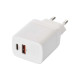 Зарядное устройство EMOS V02G20 1xUSB-A + 1xUSB-C PD20W GaN (V02G20)