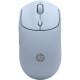 HP Миша HP 400 Quiet, WL/BT, блакитний (AZ7B4AA)
