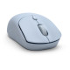 HP Миша HP 400 Quiet, WL/BT, блакитний (AZ7B4AA)