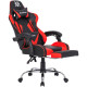Кресло игровое Defender Pilot Black/Red (64354)