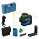 Bosch Нівелір лазерний Bosch Professional GLL 80-33 G 3.7В/4АА до 30м ±0.3мм/м зелений промінь кейс IP 65 0.93кг (0.601.065.501)