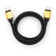 Кабель мультимедийный HDMI M to HDMI M 1.8m V2.0 Vinga (VCPDCHDMI2VMM1.8BK)