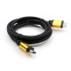 Кабель мультимедийный HDMI M to HDMI M 1.8m V2.0 Vinga (VCPDCHDMI2VMM1.8BK)
