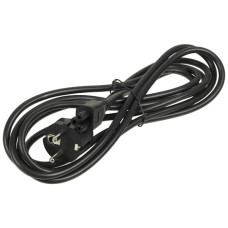 Кабель питания C5 1.2m 0.75mm2 Merlion (PC-186 CEE7/7-IECC5CCA12)