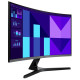 Samsung Монітор Samsung 27" S27D390 D-Sub, HDMI, VA, 100Hz, 4ms, CURVED (LS27D390GAIXCI)