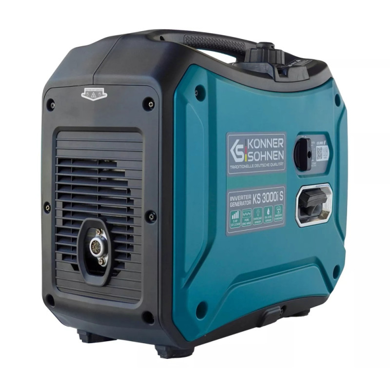 Könner & Söhnen Gasoline inverter generator KS 3000i S 230V, 3-3.3kW, manual starter, 23kg (KS3000IS) Könner & Söhnen Gasoline inverter generator KS 3000i S 230V, 3-3.3kW, manual starter, 23kg (KS3000IS)