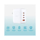 Зарядное устройство D-Link 3xUSB-C + 1xUSB-A 100W GaN white (DCP-101)