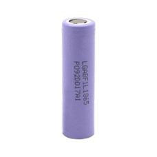 Аккумулятор 18650 3350mAh, 4.875A, 4.2/3.7/2.5V, Purple LG (INR18650 F1L)