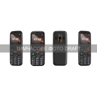 2E Мобільний телефон 2E E350 3.5" 2SIM, 3000мА•год, чорний (694743656879)