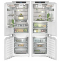 Liebherr Built-in multi-door refrigerator, 177x111.8x54.6, cold compartment - 346 l, freezer compartment - 136 l, 4 doors, C, NF, inv., internal display, BioFresh, ice maker, white (IXCC516522)
