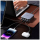 Зарядное устройство Ugreen 4xUSB 100W (3xType-C+USB A QC3) GAN Charger Nexode Series Black CD328 (90928)