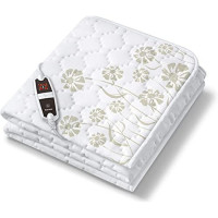 Beurer electric sheet, 1500x80sm, 60W, 4 modes, fleece, white (UB_60)