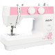ISEW Швейная машина iSEW C25, электромех., 62Вт, 25 шв.оп., петля полуавтомат, белый + розовый (ISEW-C25)