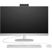 HP Комп'ютер персональний моноблок HP All-in-One 27  FHD IPS AG, Intel U7-155U, 16GB, F1TB, UMA, WiFi, кл+м, DOS, білий (AE0Q1EA)