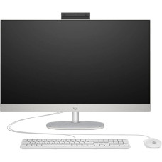 HP Комп'ютер персональний моноблок HP All-in-One 27" FHD IPS AG, Intel U7-155U, 16GB, F1TB, UMA, WiFi, кл+м, DOS, білий (AE0Q1EA)